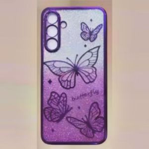 Casing Infinix Smart 9 Smart 8 Smart 8 Pro Hot 40i Note 30 4G Note 30 Pro 4G - Casing TPU List Gold Chrome Butterfly