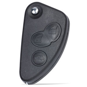 Chìa Khóa Điều Khiển Từ Xa DIYKEY Cho Xe Alfa Romeo 147 156 166 GT 433MHz Chip ID48 2/3 Nút SIP22 Blade - Không Logo OEM