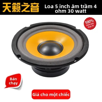 Loa Siêu Trầm Công Suất Lớn Cho Xe Hơi Và Gia Đình Loa Trung Loa Trầm Hộp Loa Kích Thước 5 Inch 65 Inch 8 Inch