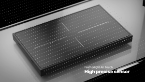 （New Product）สวิตช์ลายขนนกดาว ZigBee ลายนกปุ่มกดอัจฉริยะพร้อมฉากหลอดไฟสีเหลืองอ่อน2in แอปรีโมทคอนโทรล1อันกับ Alexa Google Home