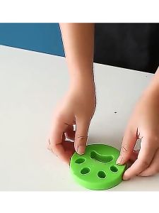 2pcs Silicone Pet Hair Sticky Remover Reusable Washing Machine Cotton Hair Collector