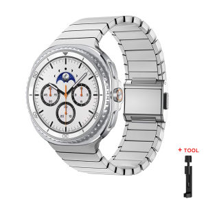 Titanium Band for Samsung Galaxy Watch Ultra 2 Magnetic Luxury Metal Bracelet for GALAXY Watch 9/8 40mm 44mm 8Classic 46mm Strap