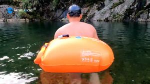 Storage swimming float double airbag swimming bag outdoor life-saving water sports safety float ball