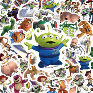 Disney | Bộ 50 Disney Toy Story Anime Phim Dán Chống Thấm Nước Hoạt Hình Ngộ Nghĩnh Đề Can Cho DIY Vali Mũ Bảo Hiểm Laptop Đồ Chơi Cổ Điển Dễ Thương