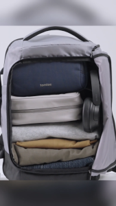 [HOT] tomtoc T66 Travel Backpack One Bag Carry On Luggage 15.6 & 17.3 Inch Laptop Bag - Beg Lelaki