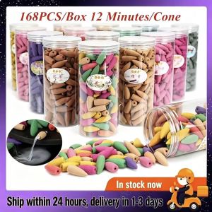 50/100/140pcs Backflow Incense Cones Help Sleep and Repellent Mosquitoes Purify the air Indoor Deodorant Incense