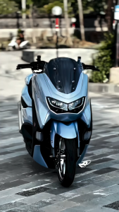 Skotlet Motor Sky Blue Metalik Candy SuperGLossy Premium Cover Body Motor Pelindung Stylish