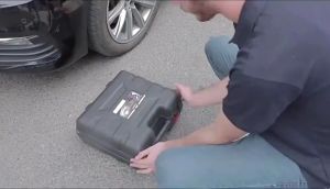 Ready✅ Electric Car Jack Ton Hydraulic Lift Electric Impact Wrench Inflator SUV MPV Sedan Truck Tire Change Repair Tool