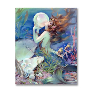 BILIBILI | Jigsaw Puzzle for Adults 500/1000/1200/2000PCS Retro Mermaid Artwork DIY Craft Home Wall Decoration Gift Idea Frameless
