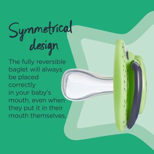Tommee Tippee Closer to Nature Newborn / Night Time / Air Style Orthodontic Soother / Pacifier
