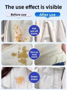 MONLEYTA | Non-Ionic Laundry Detergent Powerful Stain Remover White Clothes Cleaner Effective On Oil Stains Yellowing Fabric Cleaning