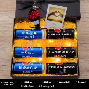 Engraved Cola Can Gift for Birthday Boyfriend Husband