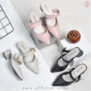 SEIS Cloe Mules Wanita Heels 5 cm