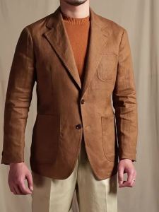 Breathable Linen Summer Suit For Men
