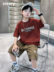 cresry | Fashionable Summer Boys Short Sleeve Set