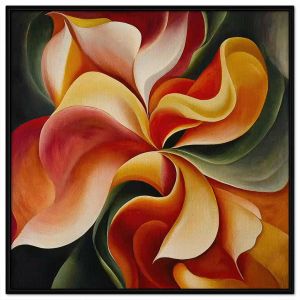 Tranh hoa nghệ thuật hiện đại. Tranh treo tường dán tường sơn dầu canvas trang trí. CGI-1603