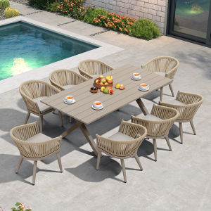 ST MIRREN | Adjustable Outdoor Patio Furniture Plastic Wood