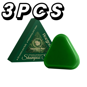 Dầu Gội Dạng Thanh Platycladus Essence Triangle Thảo Dược Tự Nhiên Thủ Công 120g - Làm Sạch Da Đầu - Chống Gàu & Kiểm Soát Dầu Cho Mọi Loại Tóc