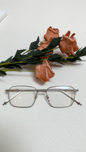 Fashion Anti Radiation Glasses for Women Men Nearsighted Eyewear Graded 0 -100 -150 -200 -250 -300 -350 -400 Myopic Eyeglasses Star Leg Full Rim Metal Frame Replaceable