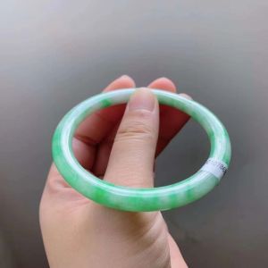 Grade A jade bangle 57.8mm singapore can view and try