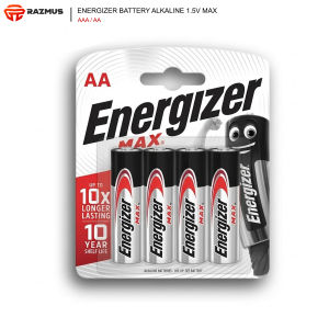 Energizer Battery AA/AAA Alkaline Battery 4pcs 1.5V Max