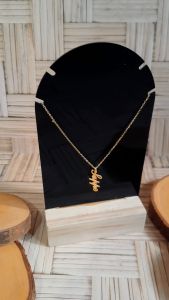 Kalung Nama - Zedd Jewelry: Warna Silver dan Emas Tahan Lama Anti Karat - Cantik Berkualitas Cocok Untuk Kado Hadiah - Wanderlust Necklace: Titanium 18K Gold Plated - COD Bayar Di Tempat