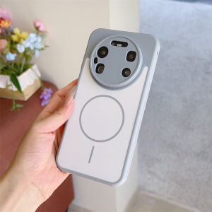 For MagSafe Shockproof Phone Case for Hawei Pura 80 Pro 70 Mate 60 Pro Plus Matte Soft Magnetic Wireless Charging Back Cover