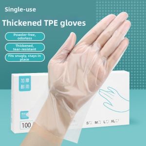Food-Grade Waterproof Oily Dish Washing Durable Thick Disposable Gloves