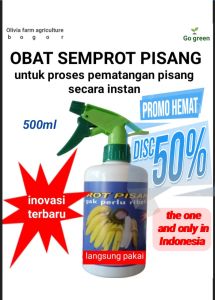 Cairan/Karbit cair/Obat/Semprot Pisang/Pemasak/Pematang buah pisang/Mangga/Manggis/Nanas/Nangka/dsb