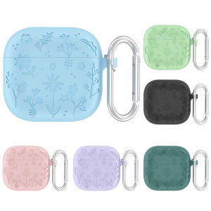 Tai nghe gắn tai không dây trường hợp Silicone bảo vệ bìa chống sốc cho AirPods 4 sạc trường hợp bền và nhẹ