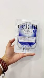 Mặt Nạ Cấp Ẩm Celefit Essential Mask Vitamin B5 Giúp Làm Dịu & Phục Hồi Da Hộp 10 Miếng Chính Hãng - Màu Xanh Dương