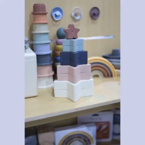 MUSHIE ของเล่นเสริมพัฒนาการ ชุดของเล่นหยอดเหรียญ Coin & Tube Sorting Set