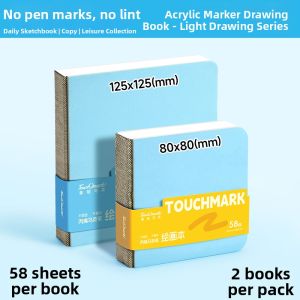 Touch mark | Sketch Flip Book for Acrylic Markers Thick Children Drawing Book