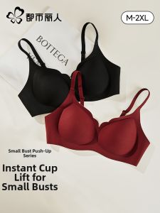 Red Bridal Push-up Support Bra Set