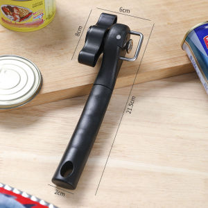 Kitchen Tool Safety Hand-actuated Can Opener Side Cut Easy Grip Manual Opener Knife for Cans Lid
