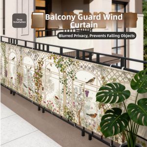 Custom Waterproof Privacy Fence Covering Fabric