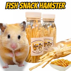 FISH SNACK HAMSTER PREMIUM《KEMASAN BOTOL HIGIENIS》