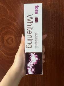 Kem đánh răng Foramen ngừa sâu răng giúp răng sáng tự nhiên bảo vệ men răng