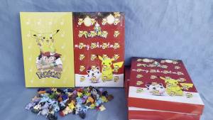 Bandai | 24-144 Pcs Action Figure 2-3CM Not Repeating Mini Figures Model Toy Anime Kids Collect Dolls Birthday Gifts