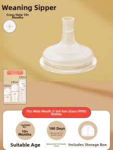 HUANGSI | No Reservoir Sippy Cup Accessories with Handle