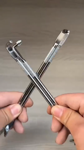 Z-Shaped Screwdriver L-Form 90-Degree Angle Bend Strong Magnetism Flat And Phillips Head Metric System Hand Tool