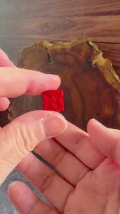 Cinnabar Auspicious Wanzi Diamond Charm DIY Pendant Bead Feng Shui Bracelet Necklace Accessory - RRC