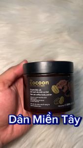 Tẩy da chết cơ thể cà phê Đắk Lắk Cocoon cho làn da mềm mại và rạng rỡ - Mới 2024 - Hũ 200ml