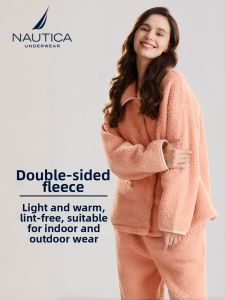 Nautica | Anti-Static Snow Cone Plush Winter Pajamas