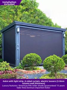 ZIYE | Electric Smart Louver Pavilion