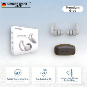 Waterproof Swim Earplugs Professional Silicone Shark Fin
