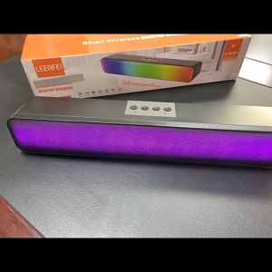 ORIGINAL Speaker Bluetooth Soundbar RGB Smart Lamp Touch Mini led HiFi Portable Wireless Speaker 5 Colors LED Light Computer TV Phone TF Multifunction 5.3 Bluetooth Speaker