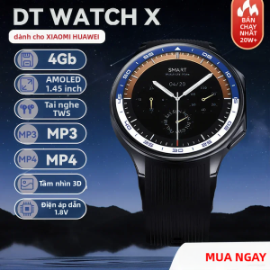 Đồng Hồ Thông Minh Cao Cấp Dành Cho Nam Chống Nước Theo Dõi Sức Khỏe Thể Thao Bộ Nhớ Lớn Phát Video Tương Thích 4G Với iOS Và OPPO