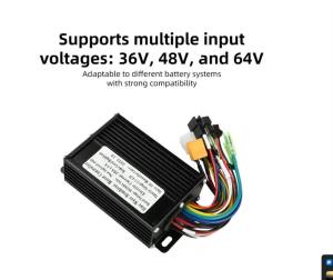 Aideepen | 36V 48V 64V Sine Wave Brushless Motor Controller 750-1500W 30A For S866 V889 No.2 Protocol Meter Electric Scooter E-bike Repair