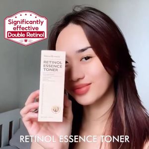 VIBRANT GLAMOUR FDA Double Retinol Face Essence Toner Anti-Aging Fades Fine Lines Anti Wrinkle 100ml